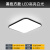 led吸顶灯简约现代2023年流行大气长方形家用卧室客厅灯主灯 30*30LED高光/24W