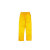 代尔塔 分体雨衣407003 涤纶PVC套装款 雨衣雨裤 黄色 XXL 1件