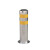 卡英 不锈钢警示柱 道口路桩 反光立柱防撞护栏 固定款 尺寸：宽159*500mm高