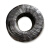 汇一汇 铝型材密封条 工业软质PVC平封槽条 槽6黑色 100米/卷