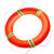 定制船用专业救生圈成人救生游泳圈pvc加厚实心国标塑料圈救援防汛 PVC泡沫救生圈