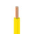 起帆QIFAN 电线电缆BVR-450V/750V-70平方国标单芯多股铜芯软线（1米价）黄色
