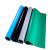 婕茵桐台垫防滑耐高温橡胶垫绿色胶皮桌布工作台垫实验室维修桌垫 亚光绿黑色0.3米*0.4米*2mm 分别