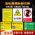 放射科标志牌当心电离辐射标志当心激光微波放射性危害安全警示标 1mmPVCSJX01 22x29cm