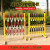 玻璃钢绝缘伸缩管式围栏电力安全施工围挡可移动护栏幼儿园隔离栏 高1.2*1.5米红白色加厚国标