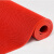 捷诺立（JNL)PVC防滑垫防水防油厨房洗手间塑料垫游泳池商场厕所走廊过道地垫红色特厚1.2米宽1米长5.5mm厚 27971