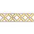 IGIFTFIRE定制电视墙背景墙贴自粘床头金色亚克力镜子边框线条吊顶装饰条贴 黑色一套5片 每片尺寸30x7.5cm 中