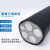 奔辉 ZC-YJLV-0.6/1KV电线电缆 4+1芯国标铝芯户外电力工程电缆 一米价 4*150+1*70平方