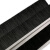 海斯迪克 HKW-156 工业毛刷条 铝合金密封线盒尼龙丝刷 毛高45mm长1m【默认发H型】