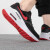 耐克（NIKE）男鞋运动鞋春季新款AIR MAX气垫鞋减震网面透气跑步鞋复古休闲鞋 DM9537-005/AIR MAX/黑白红 44