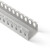 德力西电气 PVC配线槽 高80×宽60 银灰 30根(2米/根 ) 含线槽盖 齿形线缆走线槽