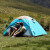 牧高笛（MOBIGARDEN） 冷山帐篷3-4人户外露营登山防风防雨通风透气大空间双层三季铝杆 冷山4/红色