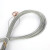 丰稚 包胶钢丝绳 测量绳 工程桩基测井深水位绳 尺百米测量绳  50米 镀锌钢丝测量绳 