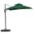 柯瑞柯林LMS001G应急用大雨伞户外休闲庭院花园双层遮阳伞墨绿1个装