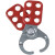 BRADY贝迪 钢制锁钩 由树脂涂层的高强度钢材料制成 防锈镀层 锁梁直径9.5mm 133161