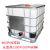定制IBC集装桶车载吨桶1000升500升塑料桶柴油桶化工桶水桶方形桶 800L白色加厚