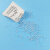 冰禹 硅胶干燥剂 吸湿透明颗粒防潮珠 实验室工业用袋装防潮剂 白色5克(100包) BYS-200