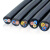华美电线电缆 YZ3*2.5平方国标中型橡套软电缆3芯铜芯耐油耐磨橡套电源线 100米