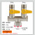 鸣固 加厚黄铜电镀活接三通燃气阀一分二球式内外丝燃气球阀门开关配件 4分活接双外带开关U阀