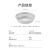 京东京造 空气炸锅锡纸碗盘直径18.4cm 15只装 锡纸盒铝箔盘烧烤烘焙工具