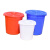 沸耐笙 FNS-28940 圆桶塑料加厚储存水桶 蓝色300L有盖装水约240斤 1只