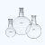 山顶松 单口圆底烧瓶 标准磨砂口耐高温球形实验室耗材 反应瓶 蒸馏瓶  500ml*24 