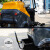 洁尼电动扫地车环卫工厂物业园区用吸尘车清扫车市政驾驶式扫地机
