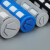 消声器气动电磁阀塑料消声器黑色蓝色PSL-01/02/03/04/06分1寸接头消音DMB 黑色塑料1/4  2分 小号