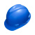 梅思安/MSA PE标准型一指键帽衬+超爱戴帽衬组合V型无孔安全帽施工建筑工地劳保防撞头盔 蓝色 1顶