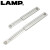 LAMP蓝普不锈钢微型支撑杆承重6KG一只伸缩杆橱柜衣柜用L-100S/L-140S 支撑杆L-100S：一只