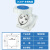 高端工业插头插座暗装斜座3孔4芯5心16A32A防水防尘防爆航空插座 嘉博森 斜座125A-3芯-IP67