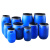 嘉际凯斯麦法兰桶塑料化工桶废液密封泔水发酵素圆桶120l200升油桶 法兰桶30L大口带提手