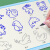 欲战凹槽绘画本2-8岁 儿童幼儿园凹槽画画本控笔训练字帖初学者绘画本 生活人物篇