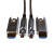 时雨（SIYUNR）两头分离式 铠装 光纤HDMI线2.0版 4K60Hz 高清3D电脑连电视显示器 SY-HK91500A 铠装两头分离光纤线150米