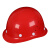欧式中国建筑三筋圆形定做国标有孔头帽头盔园林白蓝黄红安全帽 三筋透气国标ABS加厚款-白