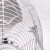 菲尼泰科 台式趴地扇 大风量工厂坐地扇 大功率强力通风工业商用风扇 FE-50亮银(20寸)