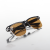 橙央电焊眼镜二保焊护眼焊工专用防打眼防强光防电弧脸部防护 G01茶色单幅