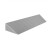 台阶斜坡垫塑料室内用门槛板扫地器爬坡垫过门坎防滑三角垫 灰色 长100宽7高1cm