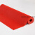 防滑垫塑料地毯大面积门垫卫生间厕所厨房s型网眼浴室防滑地垫 泰禧阁 红色 0.9米宽X 3米长【5.5MM加厚】
