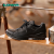 LOWA中国定制款BARCO GTX男式低帮休闲鞋舒适商务牛皮鞋旅行鞋徒步鞋 黑色 40