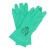 代尔塔/DELTAPLUS 201801 经济型丁腈防化耐磨长33厘米手套 绿色 9码 1副装