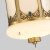 明镜致远全铜新中式过道小吊灯 现代轻奢中国风别墅玉石玄关灯具 直径24.5*高48CM