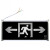 上陶鲸 安全出口消防指示灯LED新国标消防应急灯 安全出口疏散指示牌通道标志灯（双面双向）