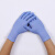 【L透明微弹款PVC100只】一次性乳胶手套加厚耐磨餐饮防水丁晴橡胶胶皮手套
