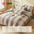 洁丽雅（Grace）亲肤四件套1.5/1.8米床上用品被单床单枕套被套200*230cm芬兰