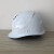 初构想电力施工帽V型工地防砸帽电工头盔安全帽 V型透气孔安全帽不带标白色