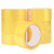 赫思迪格 透明封箱胶带 打包胶带 宽4.5cm*100m 米黄色(5卷) HGJ-1159