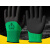 手套手套乳胶橡胶手套劳保防滑耐磨工作干活胶皮劳动工地手套 24双君中艺绿色耐磨款(防滑耐磨 均码