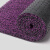 丝圈地垫入户门垫门厅地毯防滑防尘pvc垫子进户门脚垫 黑紫色20mm特厚款 60*80cm