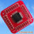 MSP430开发板MSP430F149单片机小板核心板彩屏带USB下载器 红色主板-&gt1602显示屏+USB